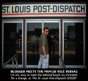 Blogged by Brad from St. Louis