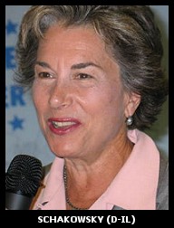 Image of Democratic Representative Schakowsky